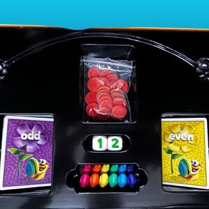 Whirly's World Odd & Even Board Game COMPLETE